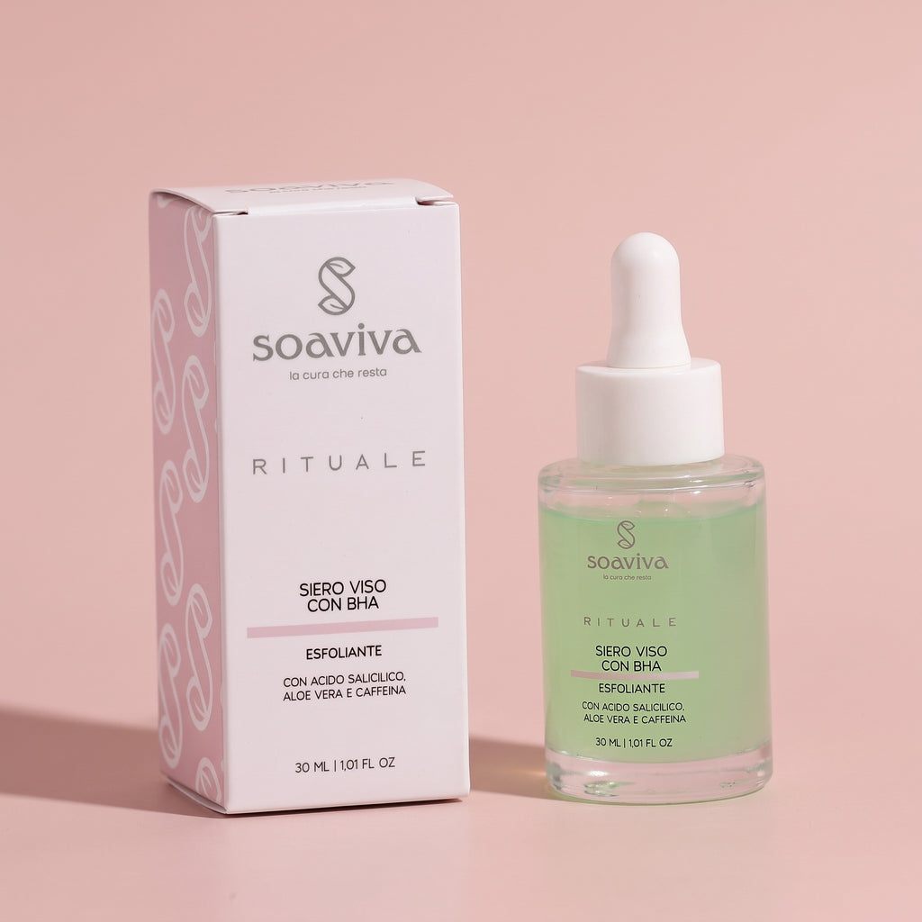 Soaviva Rituale BHA Serum Siero Esfoliante Acido Salicilico 30 ml — confezione