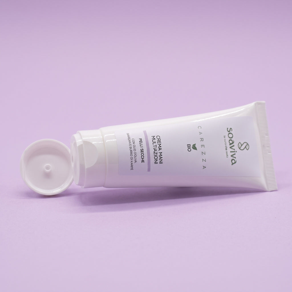 Soaviva Carezza Crema Mani Idratante Protettiva Multiazione 100 ml — confezione