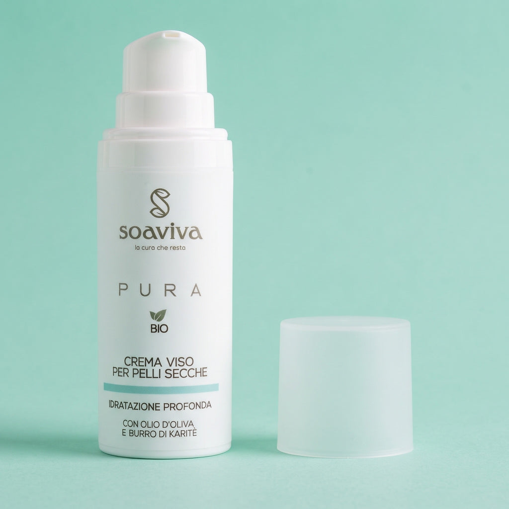 Soaviva Pura Crema Viso Idratazione Profonda Pelli Secche 50 ml