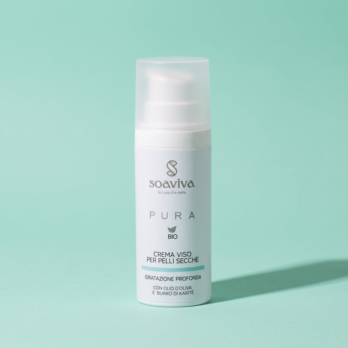 Soaviva Pura Crema Viso Idratazione Profonda Pelli Secche 50 ml