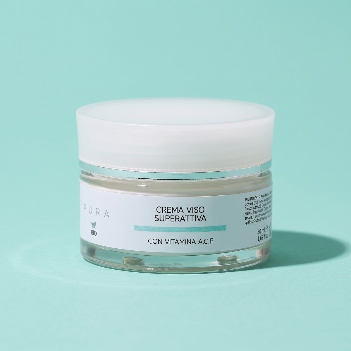 Soaviva Pura Crema Viso Superattiva Vitamine ACE Bio 50 ml