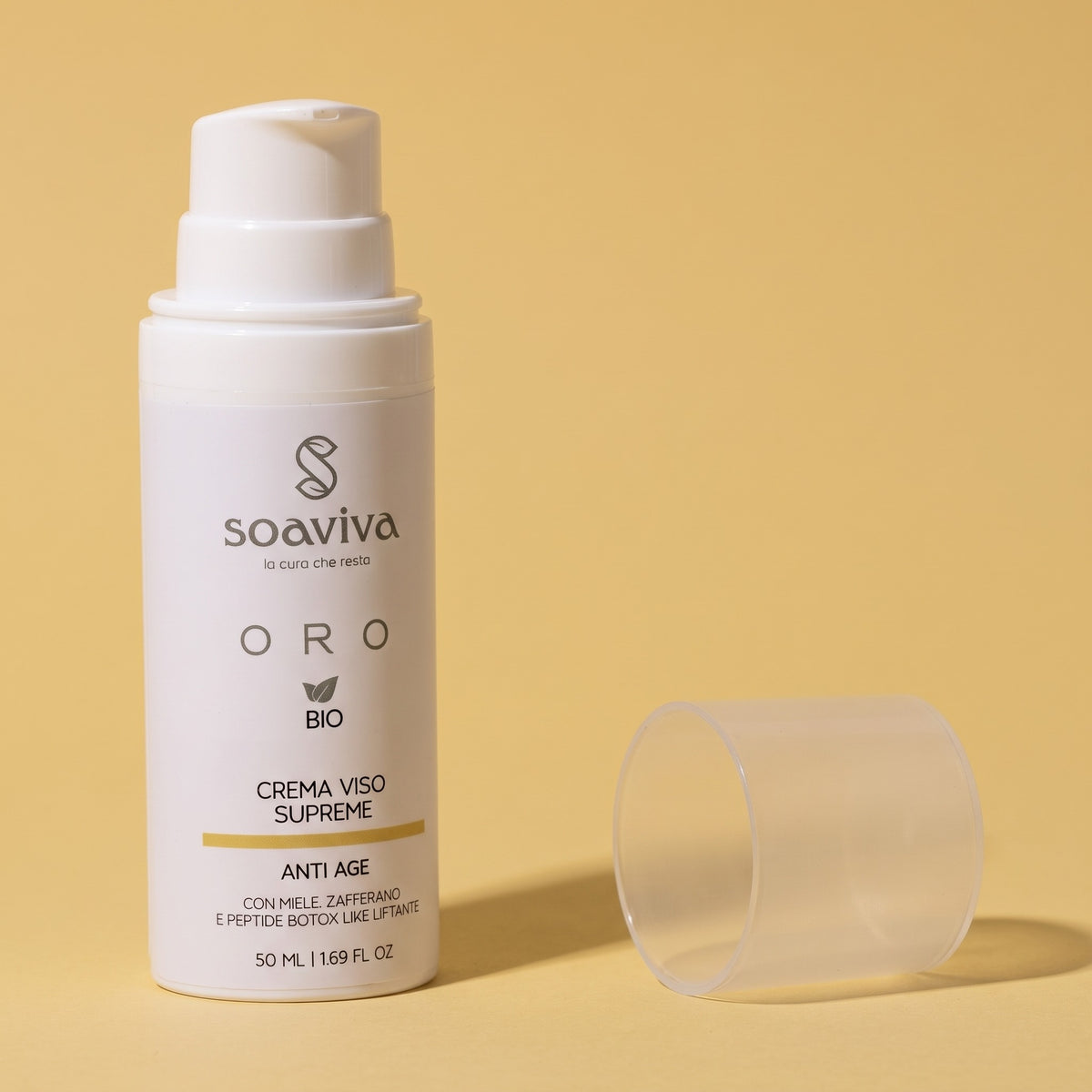 Soaviva Oro Crema Viso Supreme Anti Age Miele Zafferano Liftante 50 ml