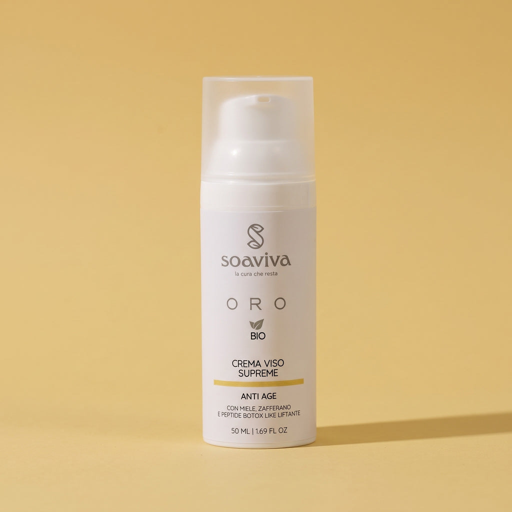 Soaviva Oro Crema Viso Supreme Anti Age Miele Zafferano Liftante 50 ml