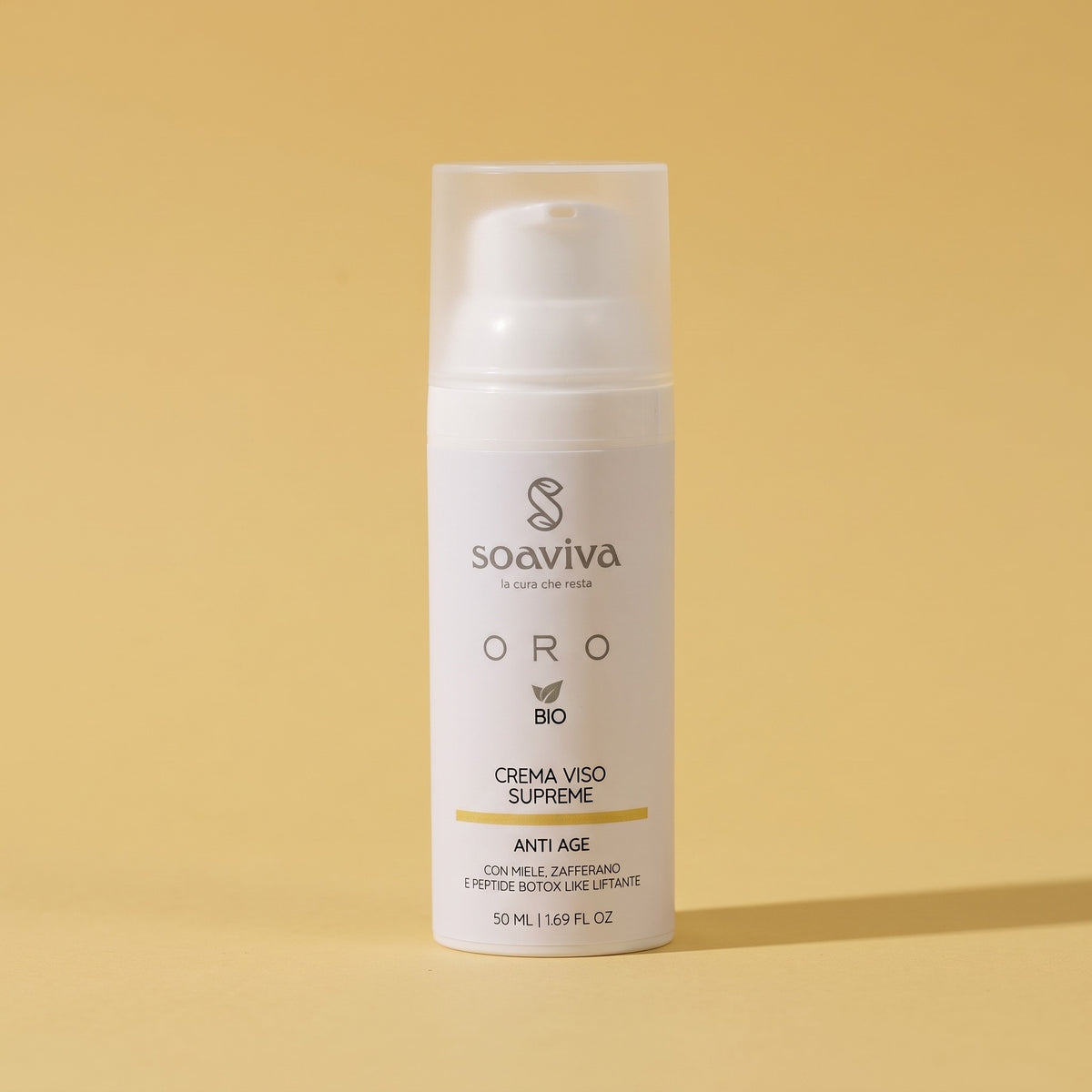 Soaviva Oro Crema Viso Supreme Anti Age Miele Zafferano Liftante 50 ml