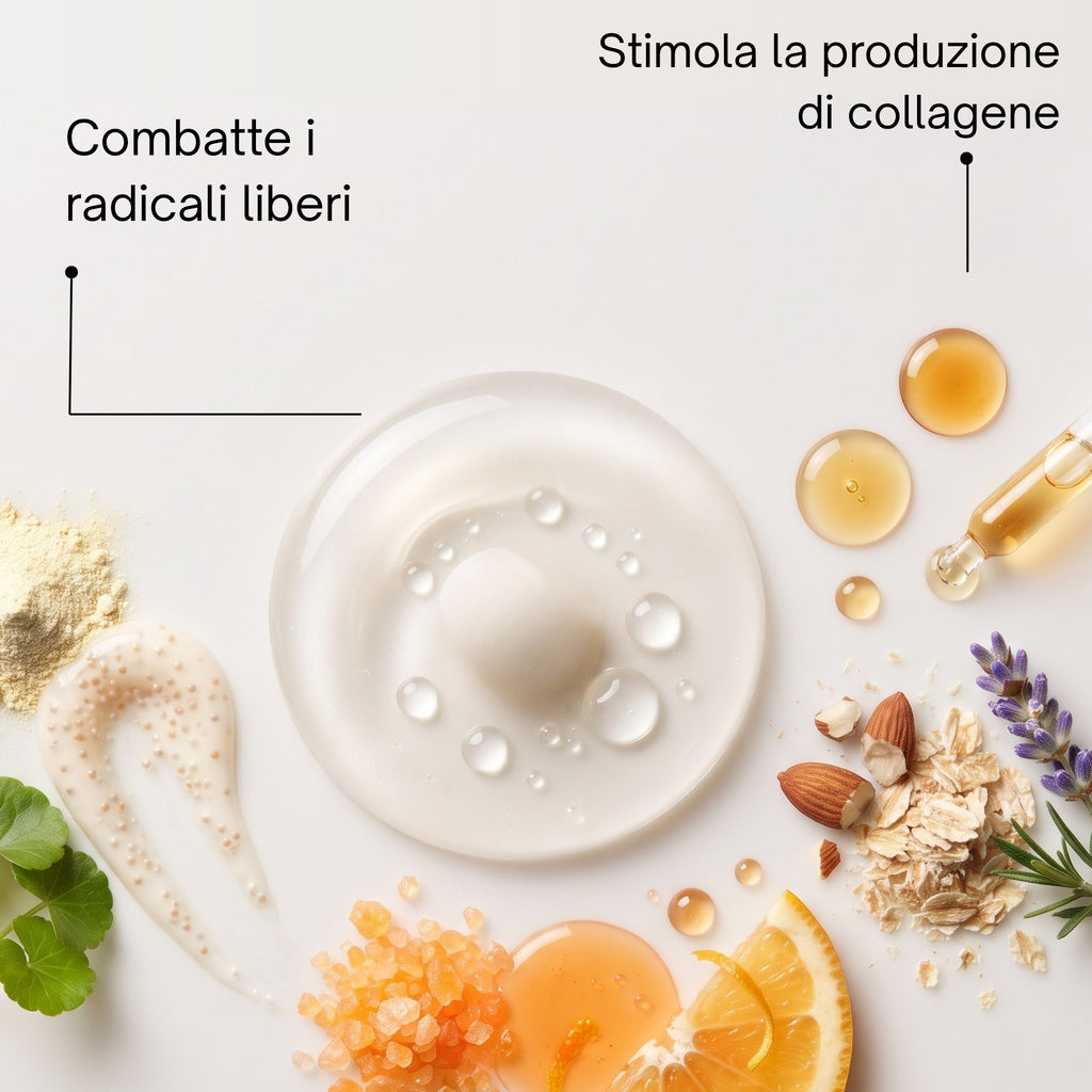Ingredienti — Soaviva Pura Crema Viso Anti Age Notte