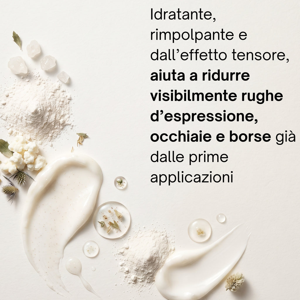 Soaviva Nutrimento Crema Occhi Riempitiva Ultra Repair Latte d'Asina 30 ml — ingredienti