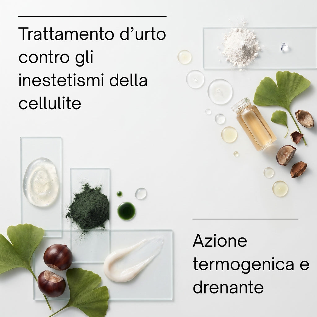 Soaviva Carezza Crema Corpo e Gambe Drenante Termogenica 200 ml — ingredienti