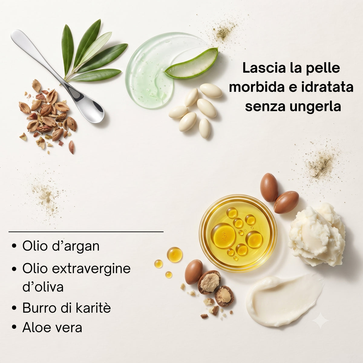 Soaviva Carezza Crema Mani Idratante Protettiva Multiazione 100 ml — ingredienti