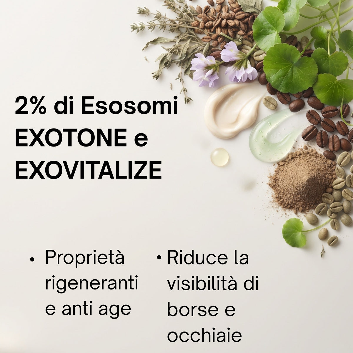 Soaviva Rinnovo Crema Contorno Occhi Esosomi 2% 30 ml — ingredienti
