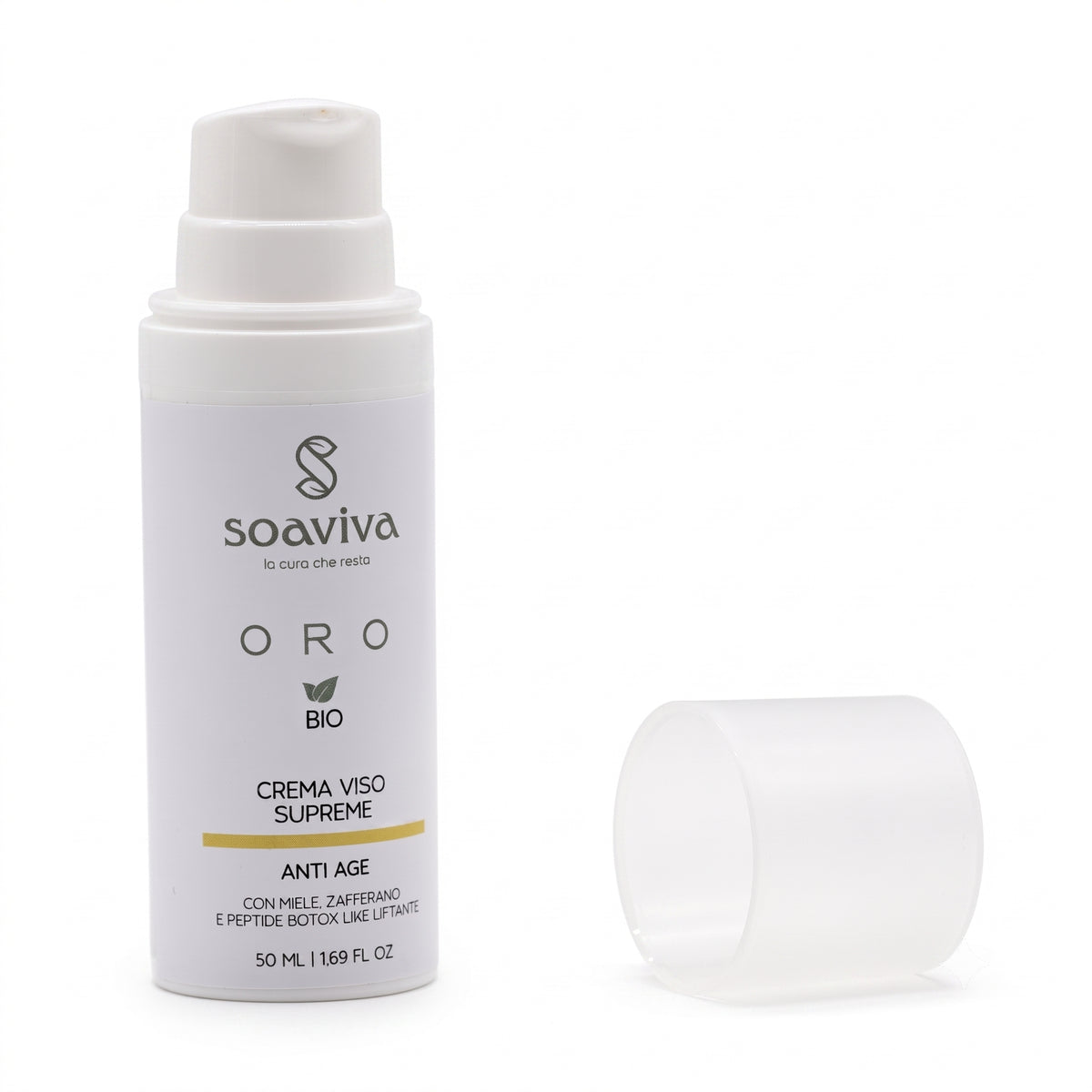 Soaviva Oro Crema Viso Supreme Anti Age Miele Zafferano Liftante 50 ml