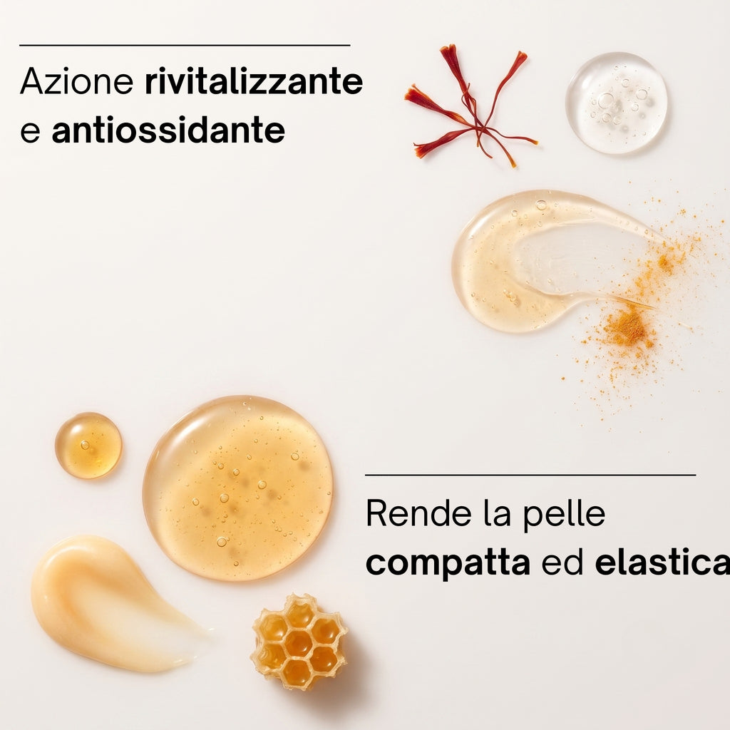 Soaviva Oro Crema Viso Supreme Anti Age Miele Zafferano Liftante 50 ml — ingredienti