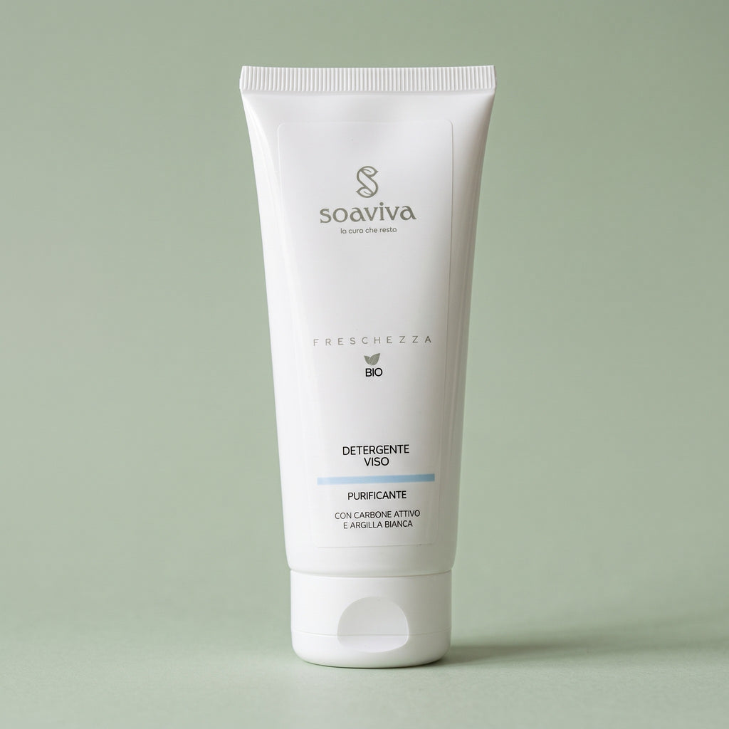 Soaviva Freschezza Detergente Viso Purificante Carbone Attivo 100 ml