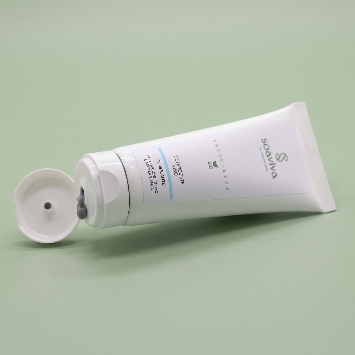 Soaviva Freschezza Detergente Viso Purificante Carbone Attivo 100 ml — confezione