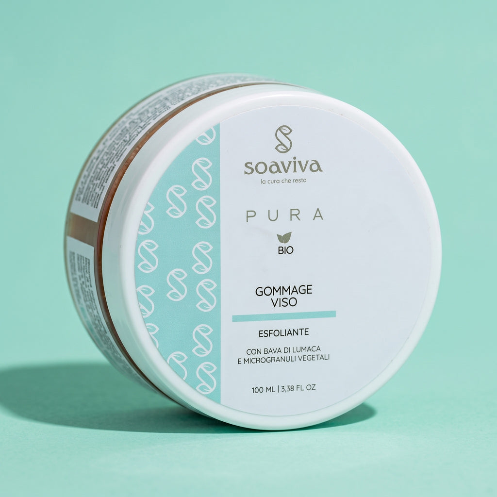 Soaviva Pura Gommage Viso Illuminante con Bava di Lumaca 100 ml