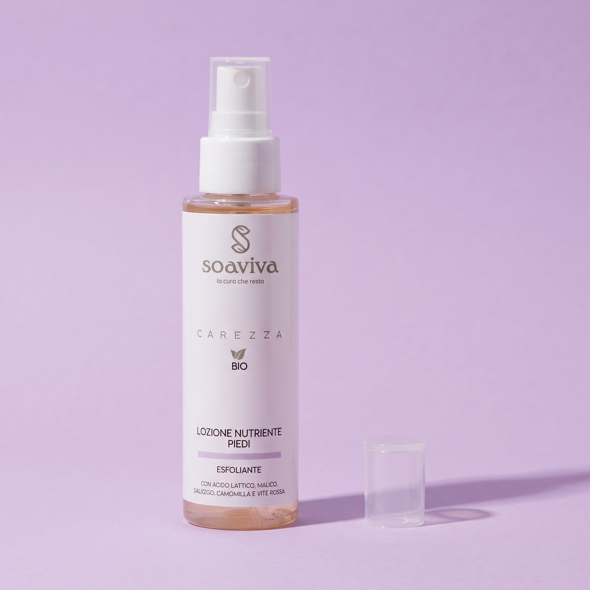 Soaviva Carezza Lozione Esfoliante Piedi 100 ml