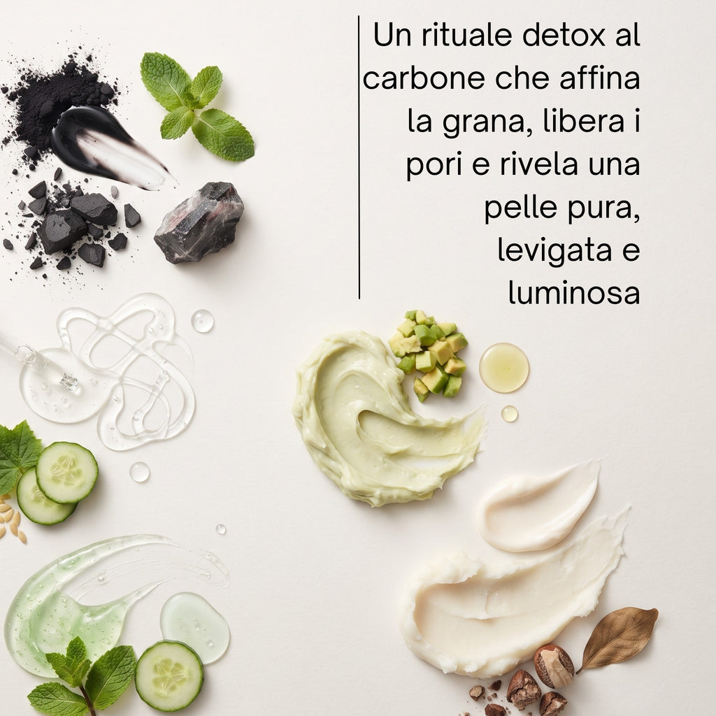 Ingredienti — Soaviva Pura Meso Mask Detox al Carbone