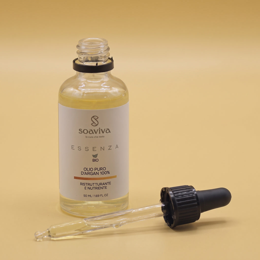 Soaviva Essenza Olio di Argan Puro 100% 50 ml — confezione