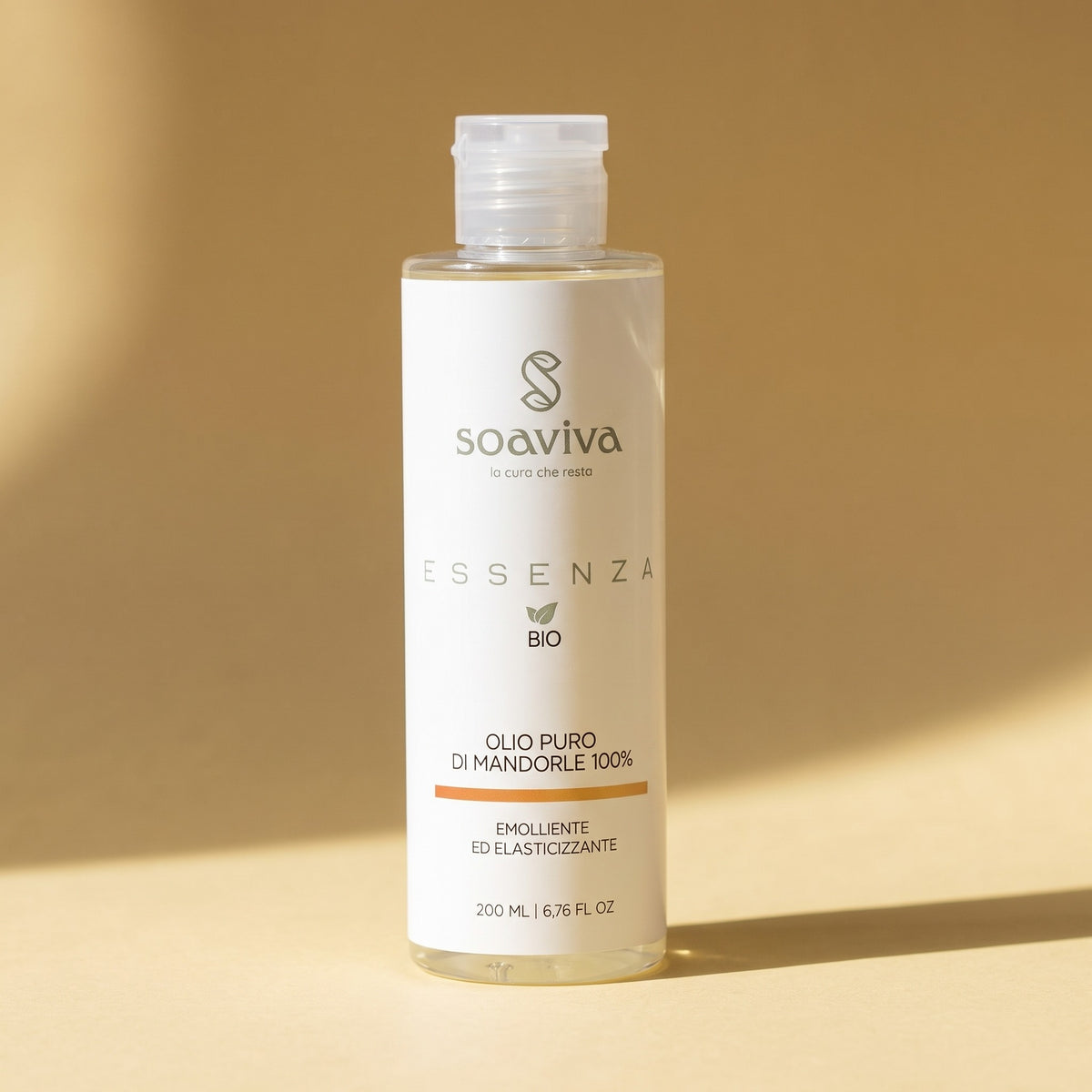 Soaviva Essenza Olio di Mandorle Dolci Puro 100% 200 ml