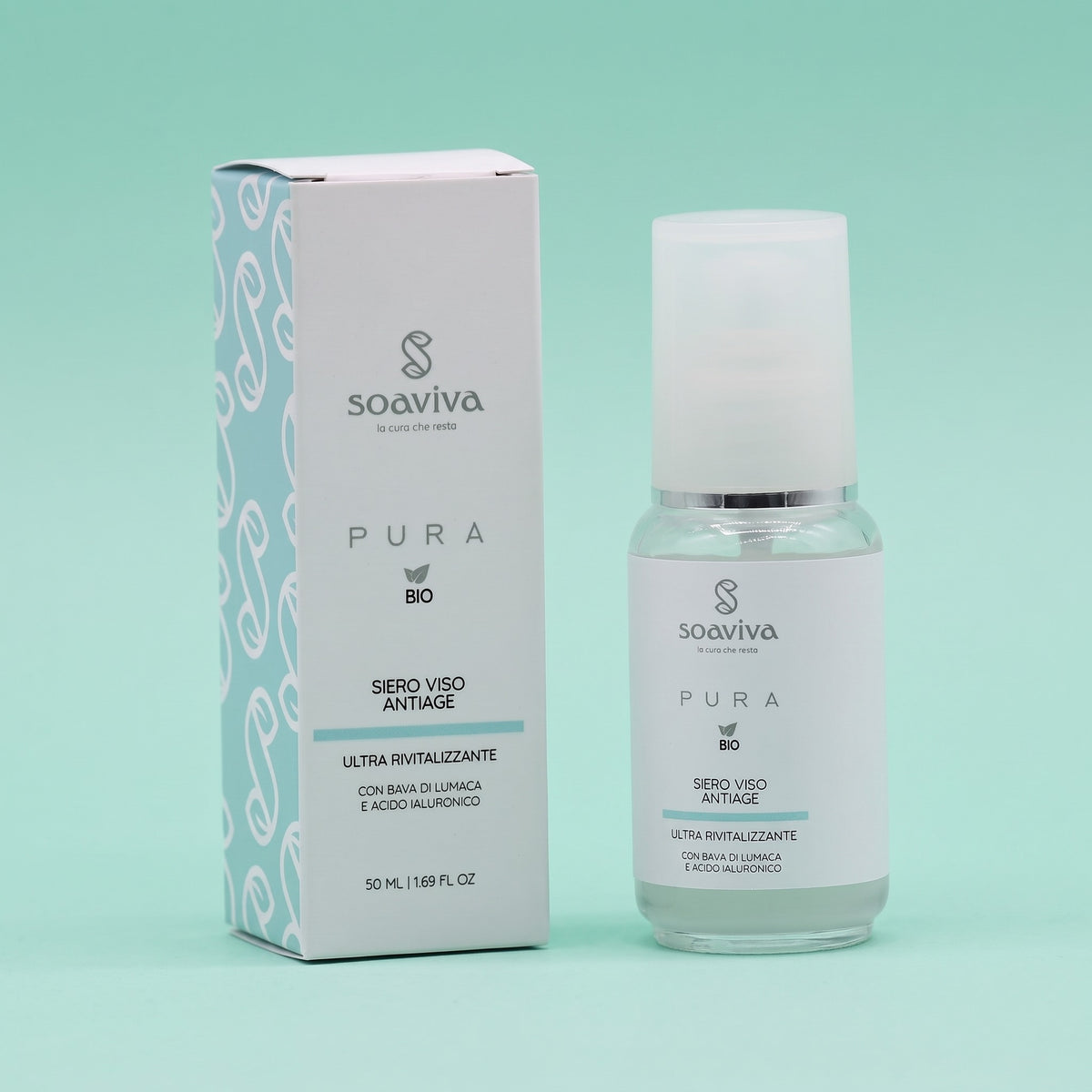 Soaviva Pura Siero Anti Età Ultra Rivitalizzante 50 ml — confezione