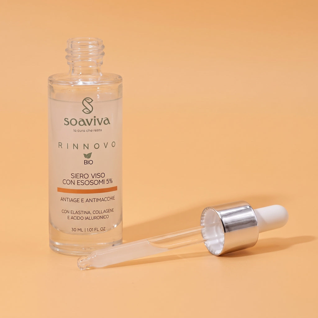 Soaviva Rinnovo Siero Viso Esosomi 5% Anti Age Antimacchia 30 ml
