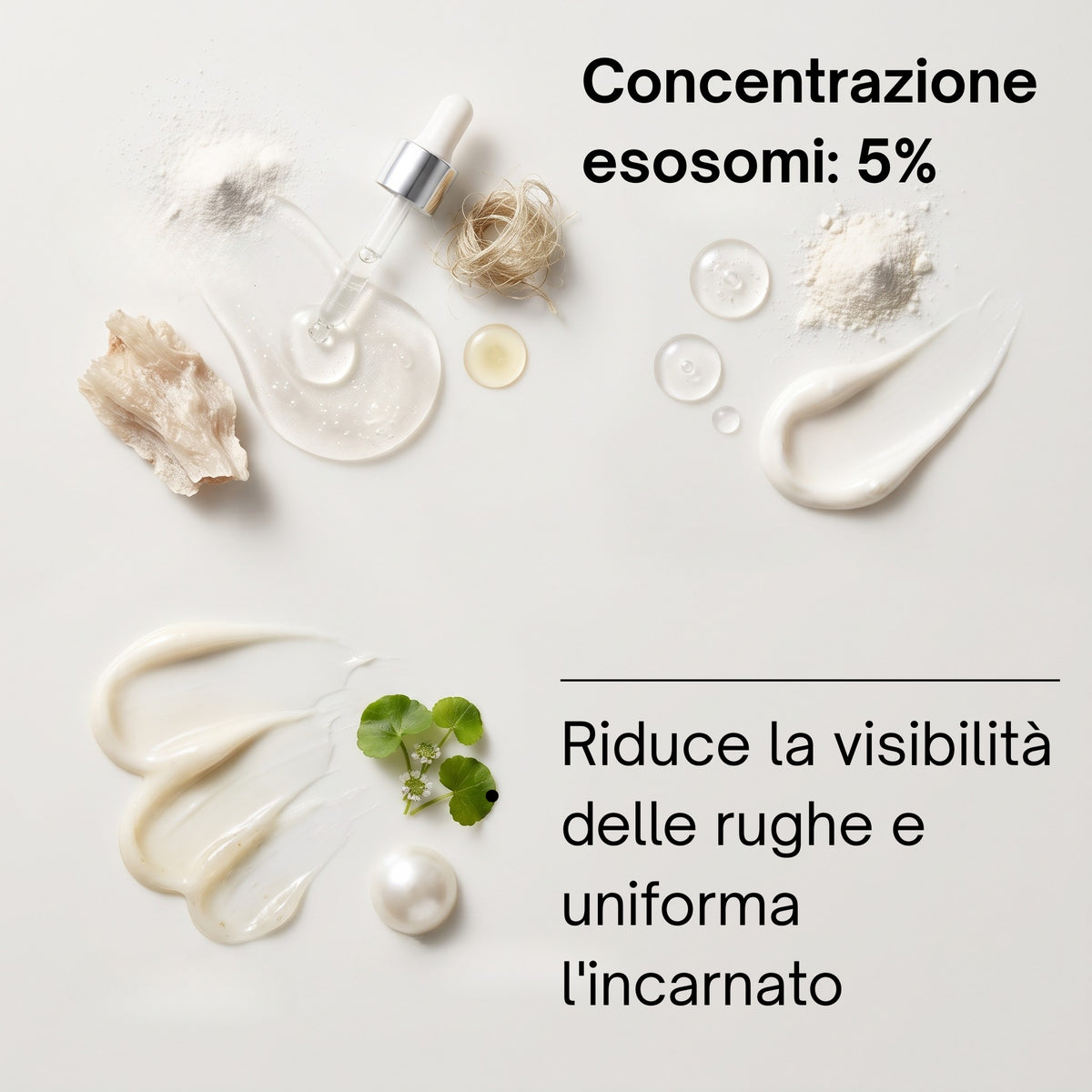 Soaviva Rinnovo Siero Viso Esosomi 5% Anti Age Antimacchia 30 ml — ingredienti