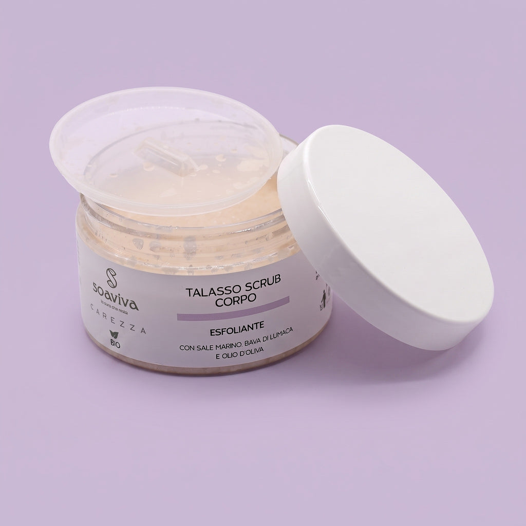 Soaviva Carezza Talasso Scrub Corpo Esfoliante ai Sali Marini 250 ml