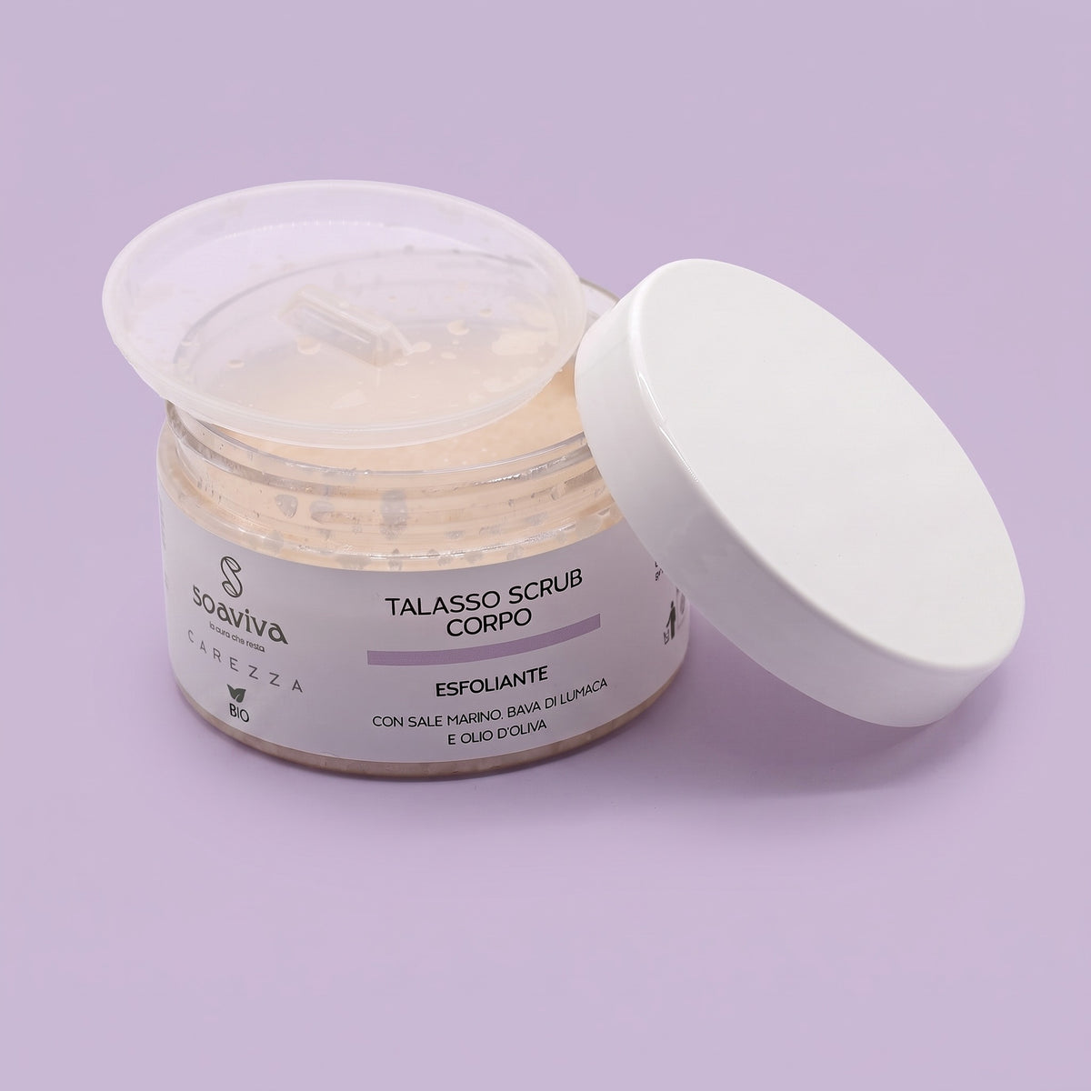 Soaviva Carezza Talasso Scrub Corpo Esfoliante ai Sali Marini 250 ml